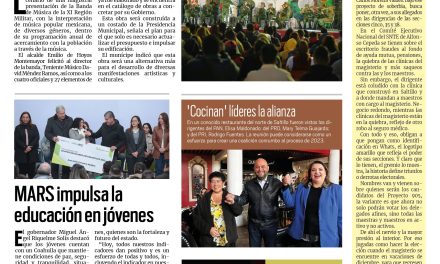 Portada Región Fronteriza [17 de noviembre de 2022] Con éxito llevan concierto a ciudadanos; Cabildo avala convenio con REPUVE y más…