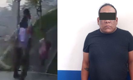 Cae abusivo sujeto que golpeó a una niñita en Morelos (video)