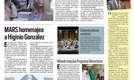 Portada Región Lagunera [4 de noviembre de 2022] Mantienen seguimiento al Plan de Infraestructura; vigilan luminarias en Torreón y más…
