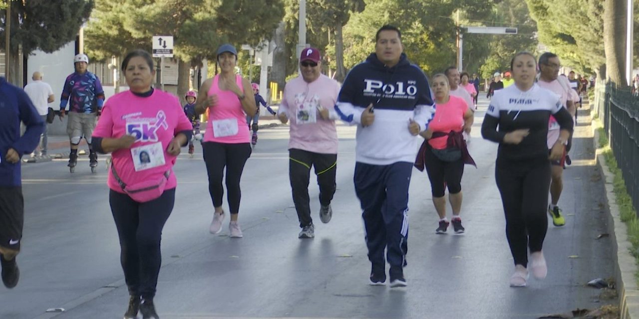 Con carrera llaman a prevenir el cáncer en Saltillo