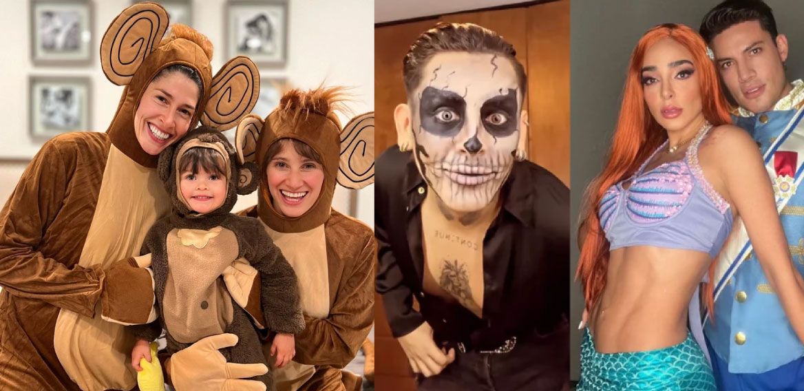 ¿Cómo se disfrazaron las celebridades y los influencers en México?