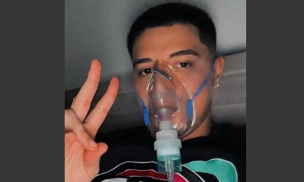 Se le cerró el pecho, Eduin Caz es conectado a tanque de oxígeno