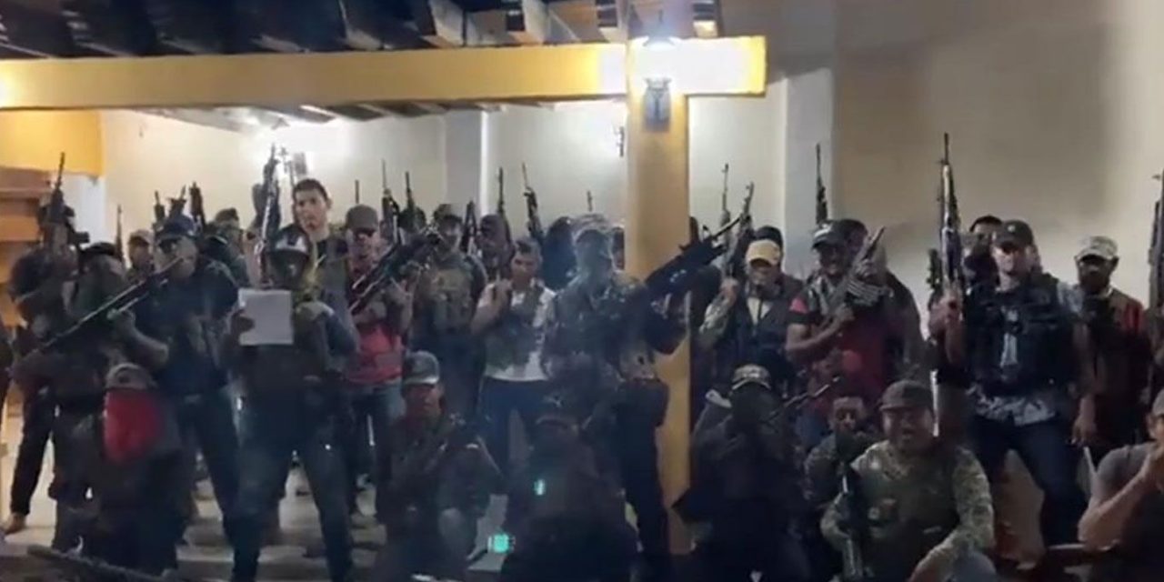 Presume arsenal la Familia Michoacana (video)