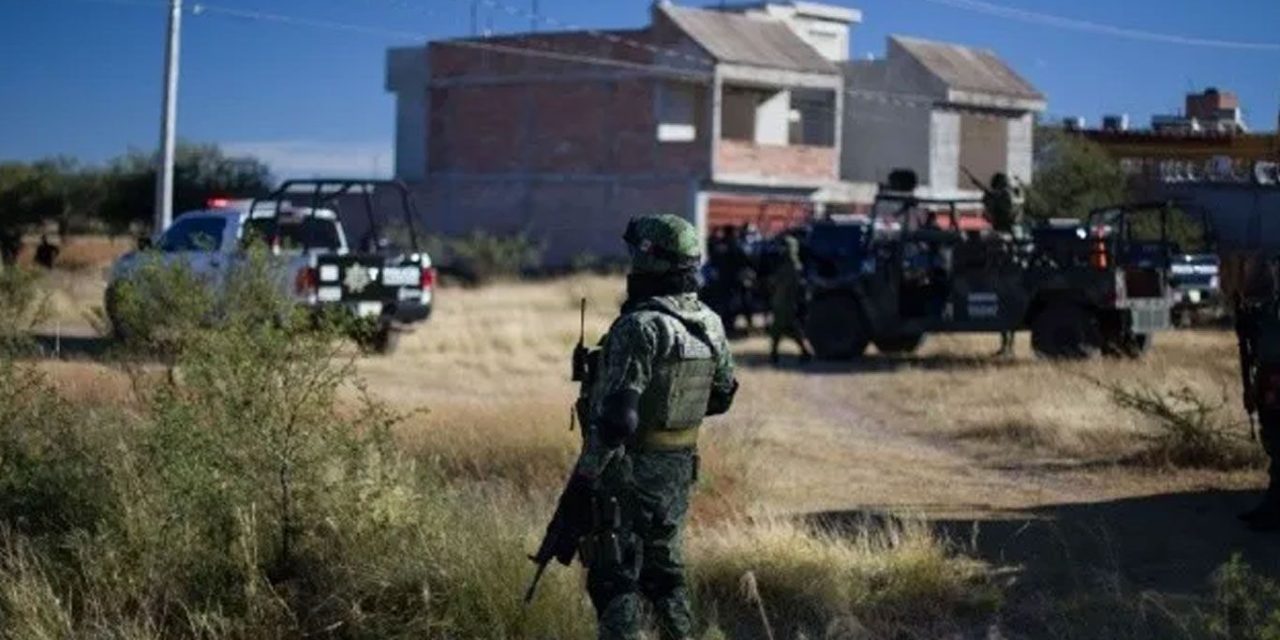 Hallan narcofosas en Zacatecas y liberan a una persona que se encontraba secuestrada