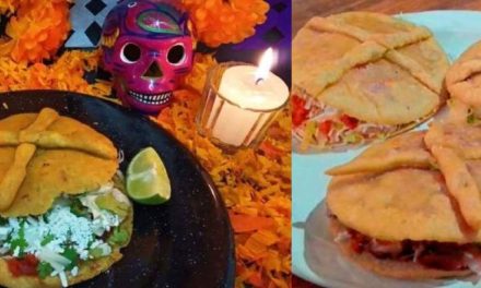 ¿Conoces las ‘gordimuertas’? La garnacha inspirada en el pan de muerto
