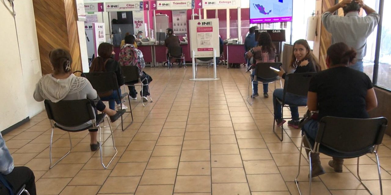 Aumenta afluencia de jóvenes para tramite de INE