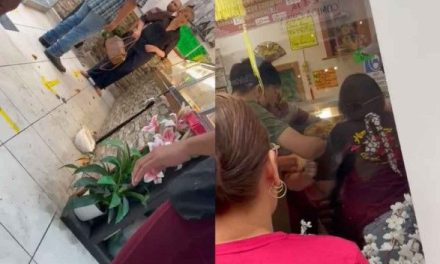 ‘Lady DEA’ vuelve a las andadas y arma un borlote en restaurante de comida china (videos)