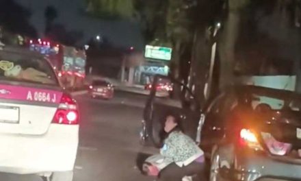 Imágenes fuertes: Momento de la ejecución de un conductor en metro Apatlaco de la CDMX