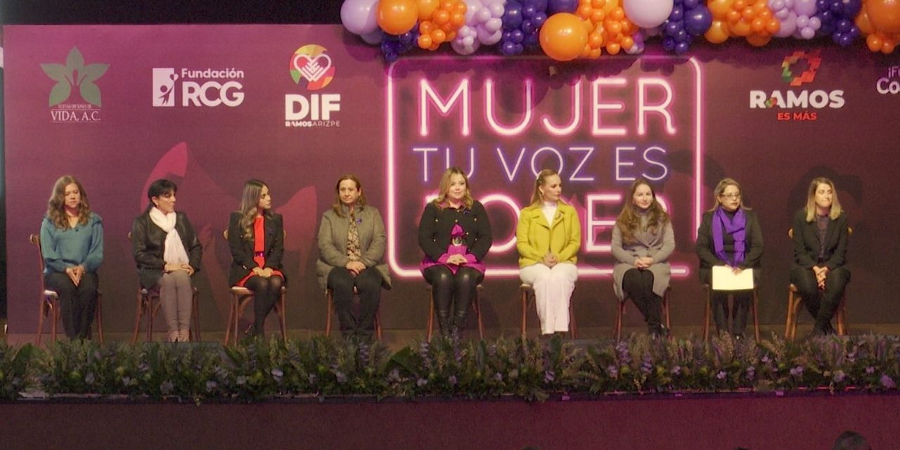 Fundación RCG participa con éxito en conferencia: ‘Mujer tu voz es poder’