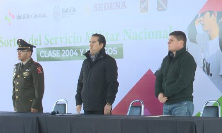 Se lleva a cabo Sorteo del Servicio Nacional Militar en Saltillo