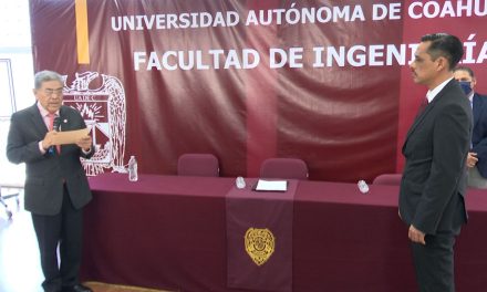 Toma protesta director de la Facultad de Ingeniería de la UAdeC