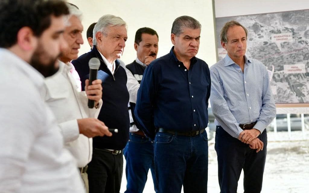 MARS y AMLO supervisan obra “Agua Saludable para Laguna”