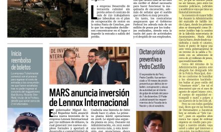 Portada Región Carbonífera [16 de diciembre de 2022] Despidos y falta de pagos generan descontentos en Pasta de Conchos; En Sabinas, Diana Haro presenta resultados con Primer Informe; y más….