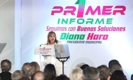 En Sabinas, Diana Haro presenta resultados con Primer Informe