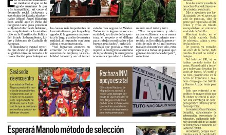 Portada Región Fronteriza [1 de diciembre de 2022] Exhorta MARS a mantener el trabajo en unidad; colocan adornos navideños en Acuña y más…