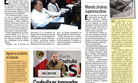 Portada Región Fronteriza [11 de diciembre de 2022] Toman acuerdo en Cabildo de Acuña; aprueban proyectos; Nombran a subdirector de seguridad en Acuña; y más…