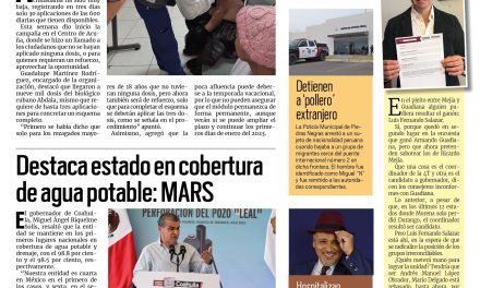 Portada Región Fronteriza [29 de diciembre de 2022] Campaña de vacunación covid va a la baja; llaman a aprovechar últimos días de prepago y más…