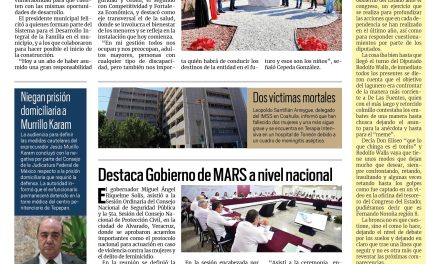 Portada Región Lagunera [3 de diciembre de 2022] Construyen nueva Casa Cuna del DIF Torreón; Destaca Gobierno de MARS a nivel nacional y más…