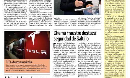 Portada RCG Media [30 de diciembre de 2022] Gobierno está comprometido con sus recursos naturales; Chema Fraustro destaca seguridad de Saltillo y más…