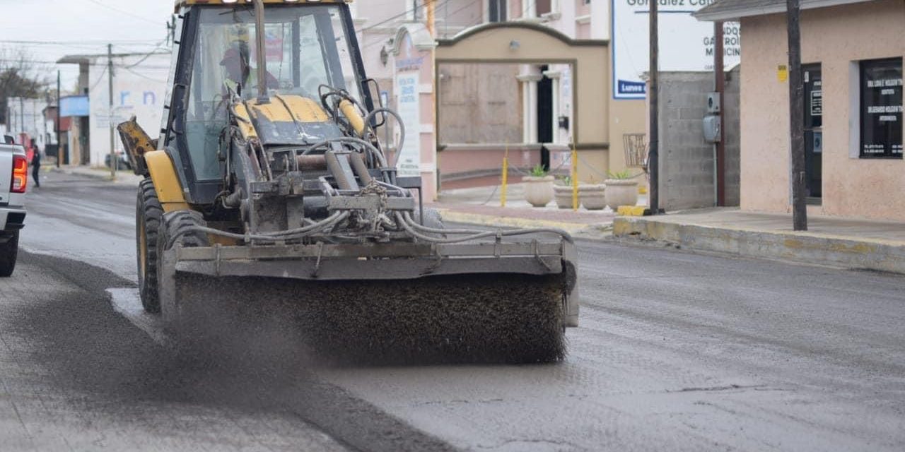 Acuña invierte 87 mdp en pavimentación