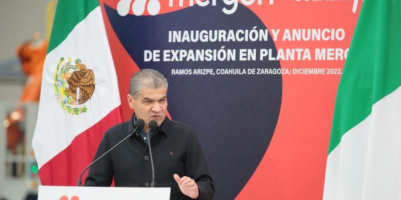 En Ramos Arizpe inaugura MARS planta Mergon