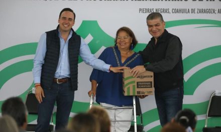 Más de 410 mil familias han recibido apoyo del programa alimentario de Mejora Coahuila