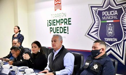 Román Cepeda pide seguir con la estrategia de seguridad en Torreón