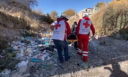 Saltillo: Hombre cayó a un arroyo en la colonia El Cerrito