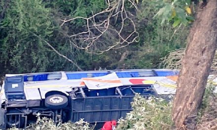 Un muerto y 17 lesionados tras accidente de autobús en barranco de la México-Puebla