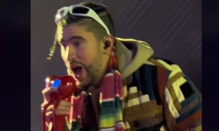 En lugar de Dr. Simi, saltillense le lanza un sarape a Bad Bunny