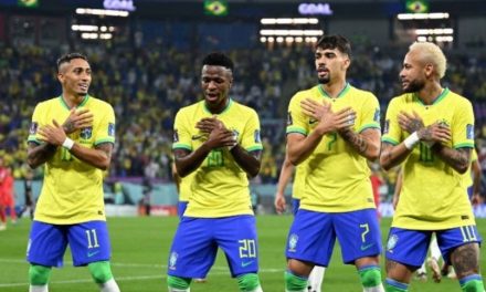 Brasil golea a Corea del Sur en octavos de final