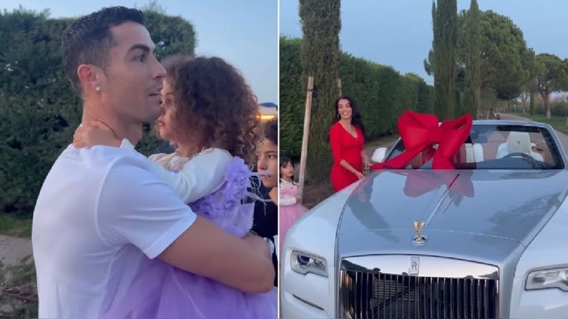 Así es el lujoso automóvil que le regaló Georgina Rodríguez a Cristiano Ronaldo en Navidad