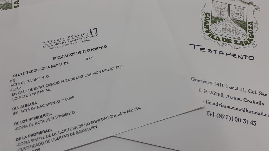 Notarios recomiendan hablar sobre testamentos con anticipación