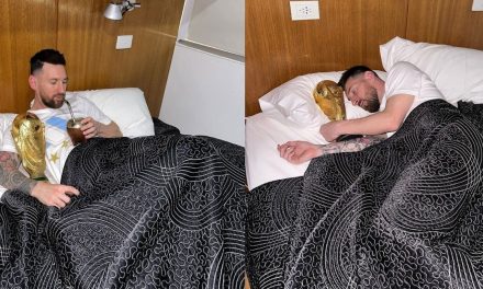 Así duerme Lionel Messi tras ganar el Mundial de Qatar