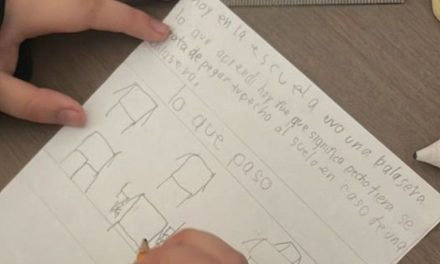 ‘Hoy aprendí qué significa pecho tierra’; escribe niño de kinder sobre balacera en Sonora
