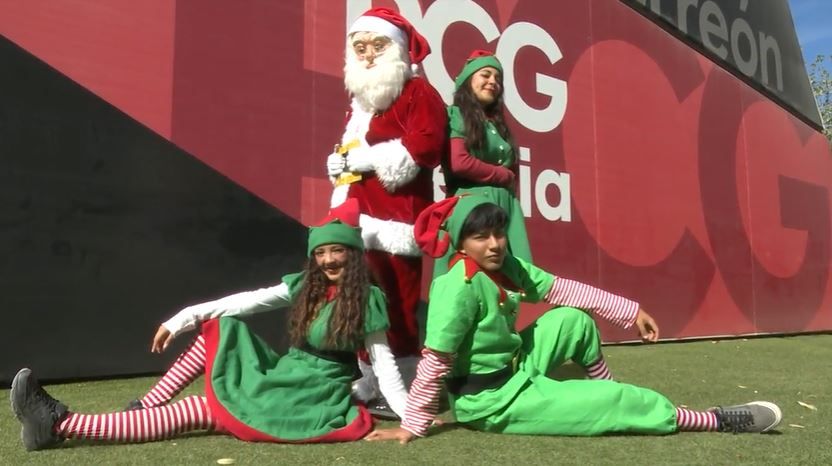 Santa Claus llegó a Saltillo: Félix Pérez salva la Navidad de niños y adultos