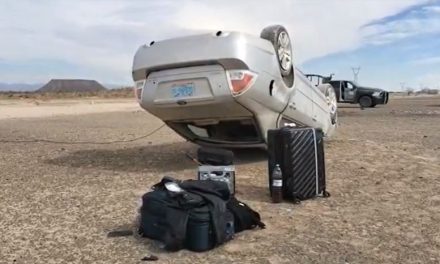 Venezolana sufre volcadura en la carretera Saltillo-Torreón