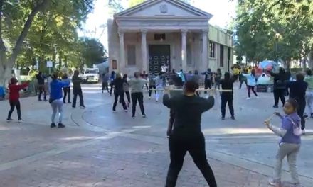 Combaten sedentarismo con zumba: SEDENA y DIF realizan clases en Saltillo