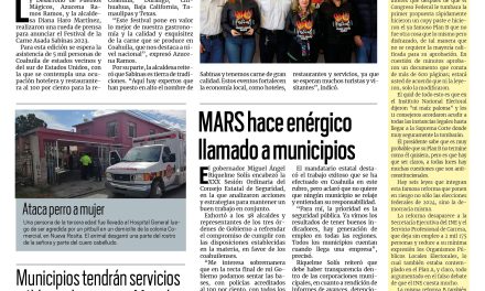 Portada Región Carbonífera [28 de enero de 2023] Anuncian Festival de la Carne Asada en Sabinas; Seguridad y turismo van de la mano en la Carbonífera; y más…