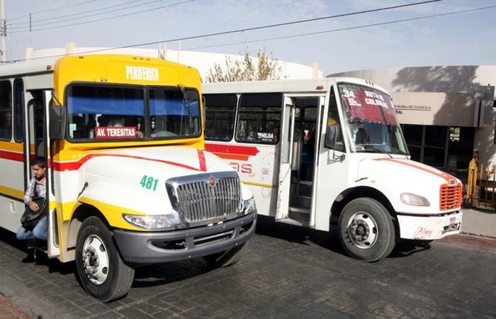 Si no modernizan unidades se cancelarán concesiones de transporte en Saltillo