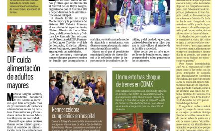 Portada Región Fronteriza [8 de enero de 2023] Llega a la industria ‘Contigo en la Chamba’; Celebran miles el Día de Reyes en Acuña; y más…