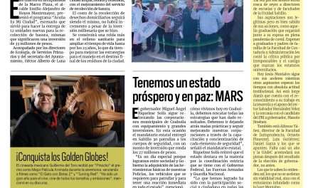 Portada Región Fronteriza [11 de enero de 2023] Entrega alcalde unidades de recolección en Acuña; Mantiene presa La Amistad nivel óptimo; y más…