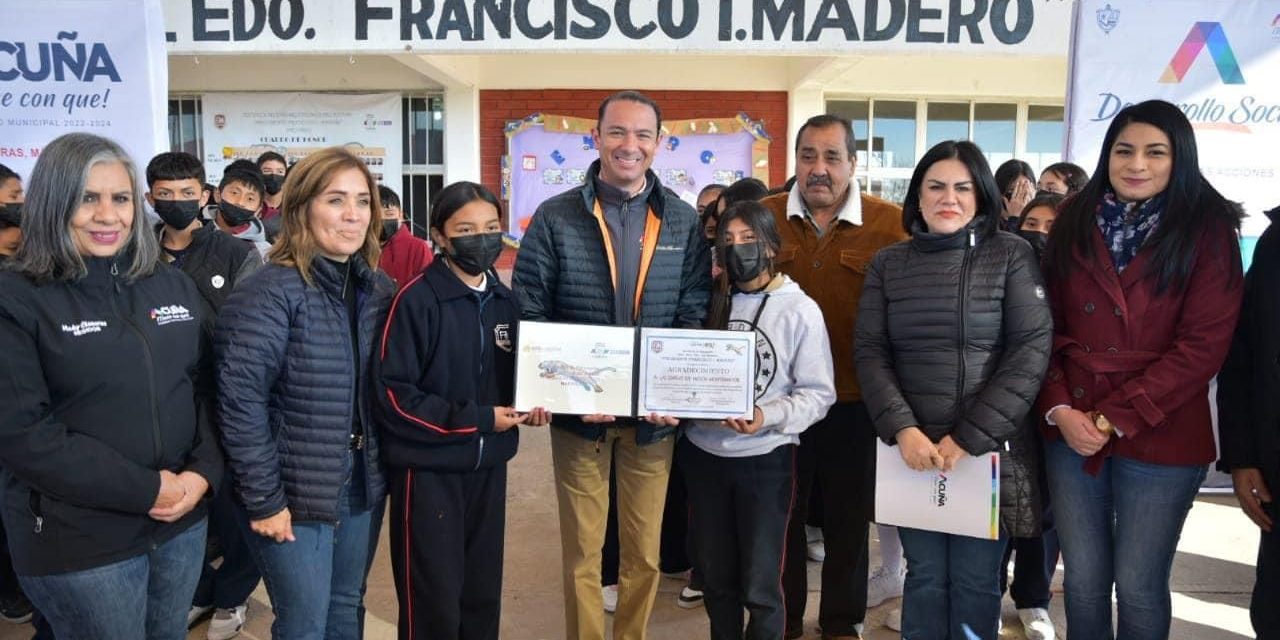 Invertirán 20 mdp en infraestructura educativa en Acuña