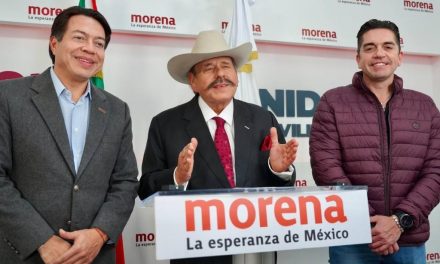 Mario Delgado anuncia a Armando Guadiana como precandidato único de MORENA al gobierno de Coahuila