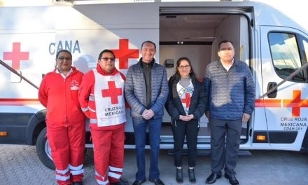 Reciben unidad de atención médica para migrantes en Acuña