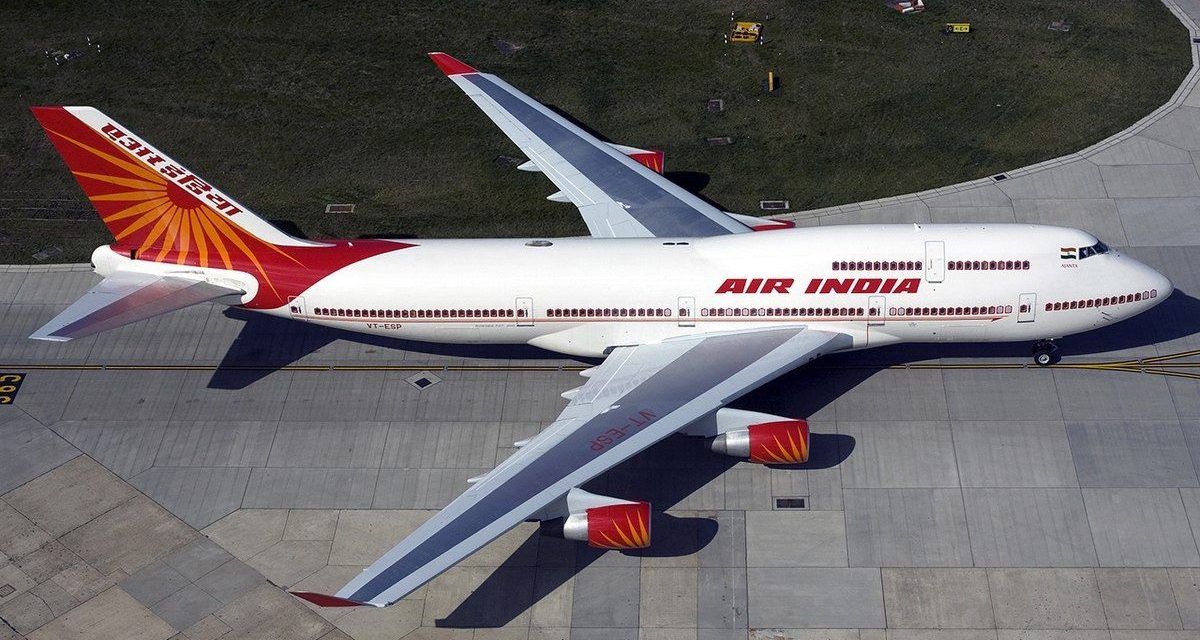 Mujer denuncia que un hombre que estaba borracho la orinó en pleno vuelo de Air India