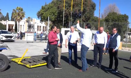 Rehabilitará Gobierno Municipal alumbrado en cancha del Ateneo Fuente