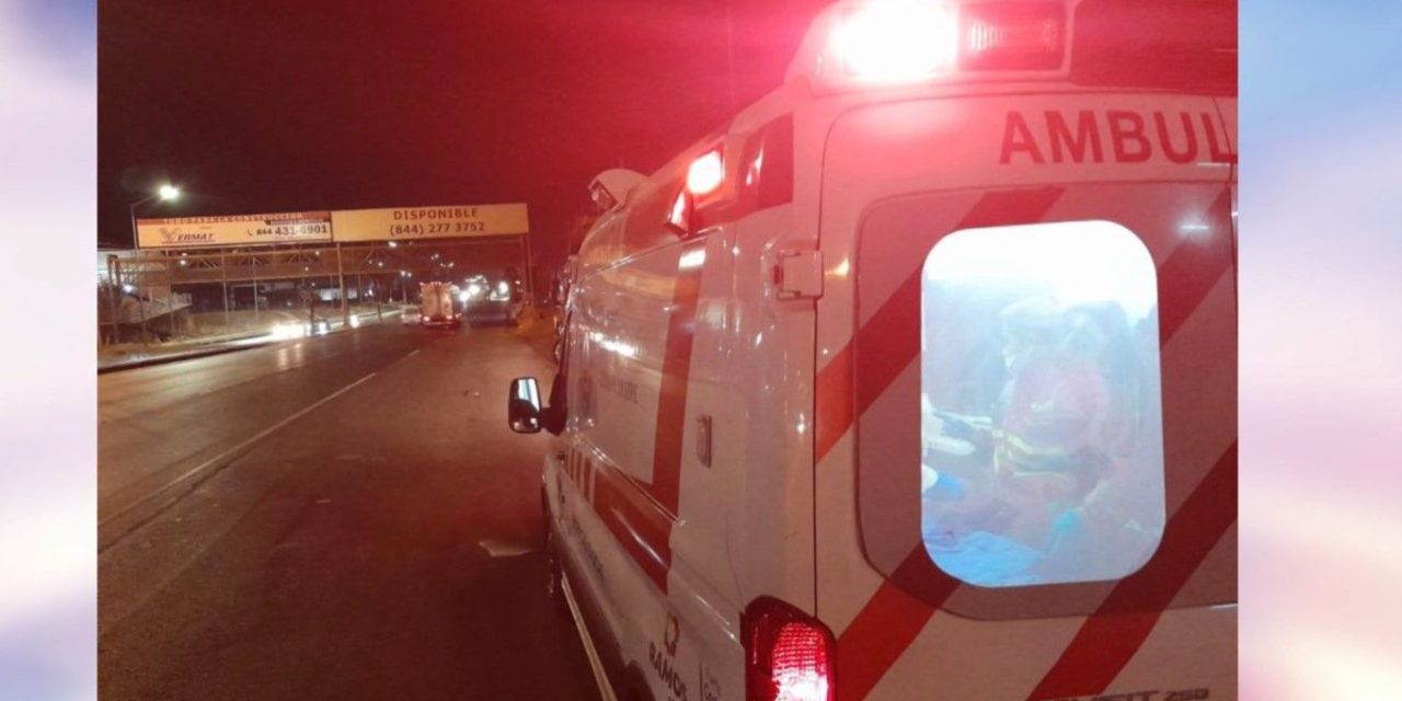 Bomberos de Ramos Arizpe atienden parto en la ambulancia… dan la bienvenida a bebita