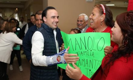 Vienen nuevos proyectos de salud y educación: Manolo Jiménez