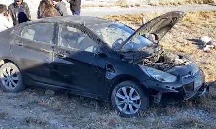 Trabajador se queda dormido y vuelca en Fundadores